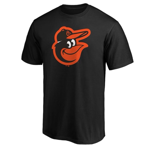 NWT Fanatics Black Baltimore Orioles Tee - Picture 1 of 3